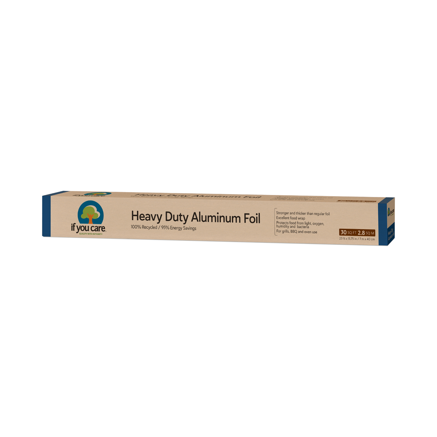 Heavy Duty Recycled Aluminum Foil – If You Care