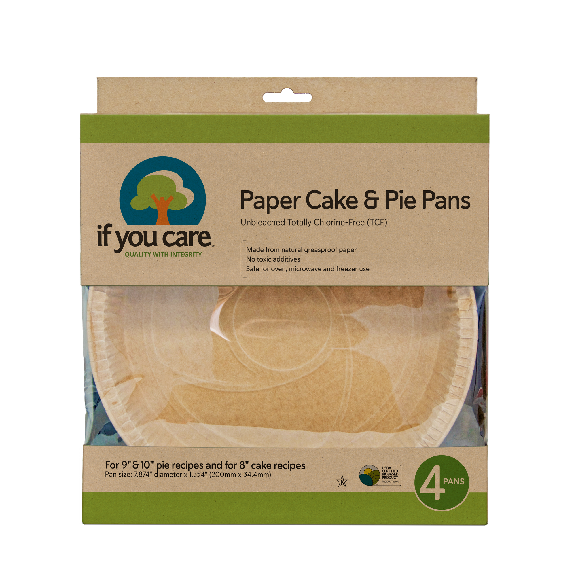 Paper Cake and Pie Pans