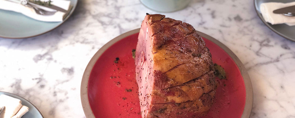 Marmalade and Bourbon Roasted Ham