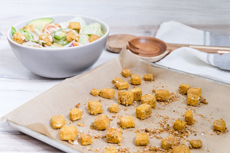 Tofu Roasted Croutons