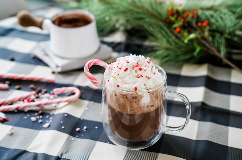 Peppermint Mocha Hot Chocolate