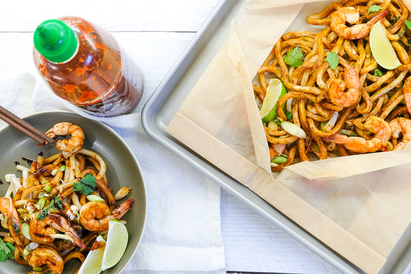 Shrimp En Papillote
