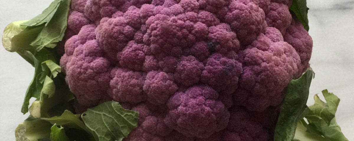 Purple Cauliflower Bites
