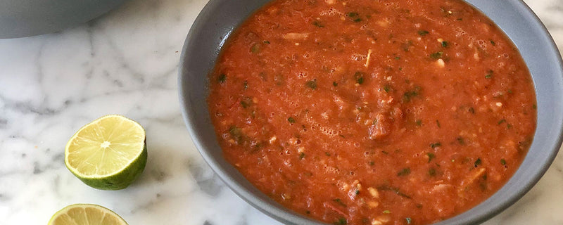 Roasted Heirloom Salsa