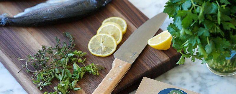 Roasted Trout with Chimichurri