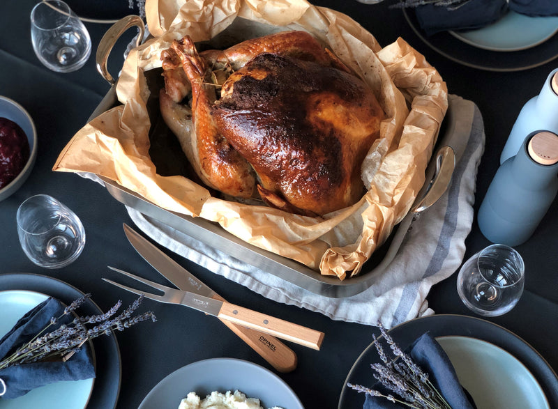 Extra Juicy Chestnut and Bacon Stuffed Turkey