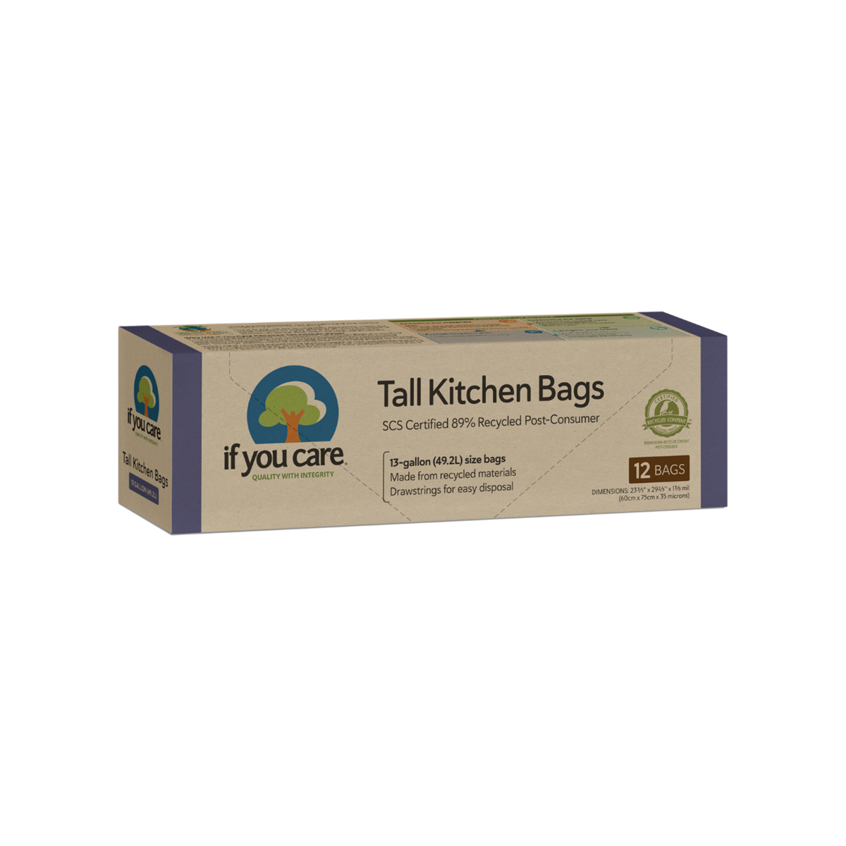 13 Gallon Recycled Trash Bags