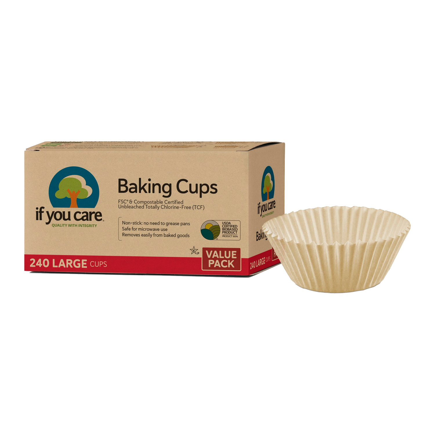 Large Baking Cups