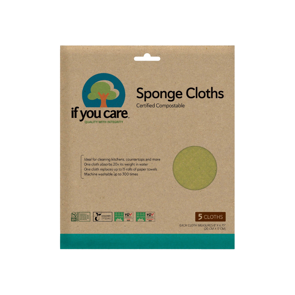 Sponge Cloths – If You Care