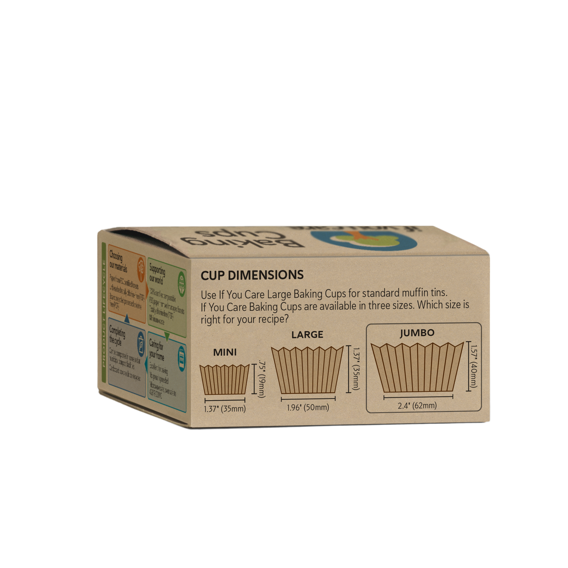Jumbo Baking Cups