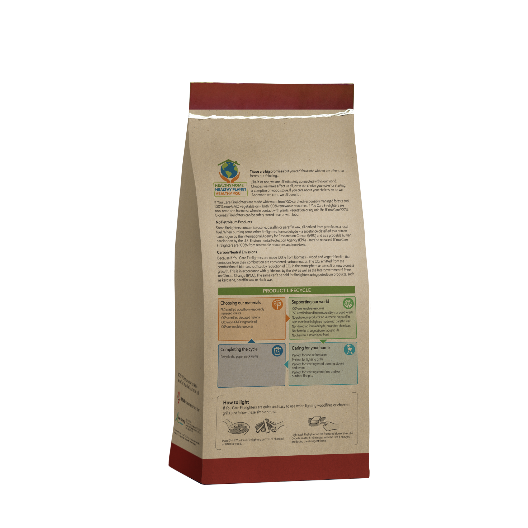 100% Biomass Firelighters 72 ct