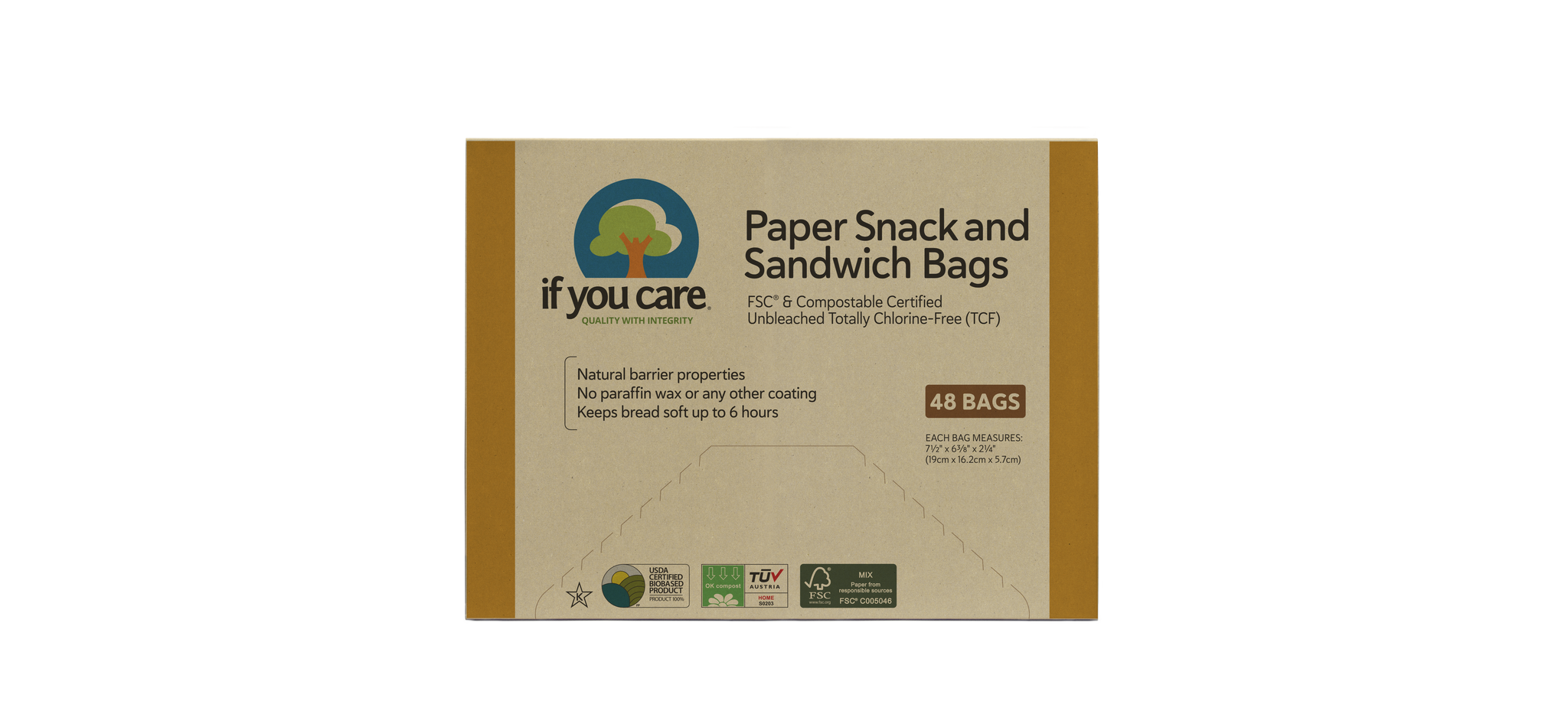 Paper Snack & Sandwich Bags