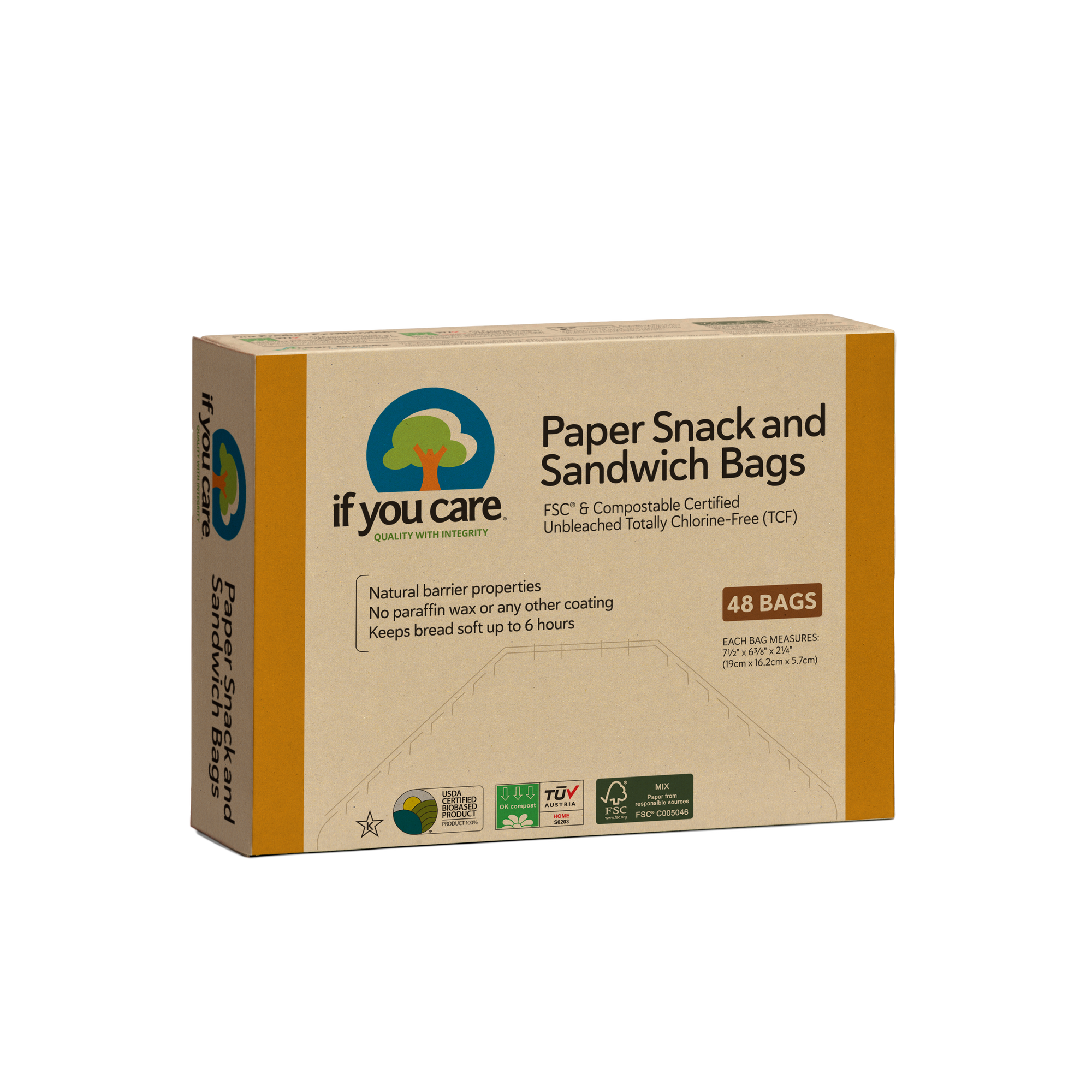 Paper Snack & Sandwich Bags